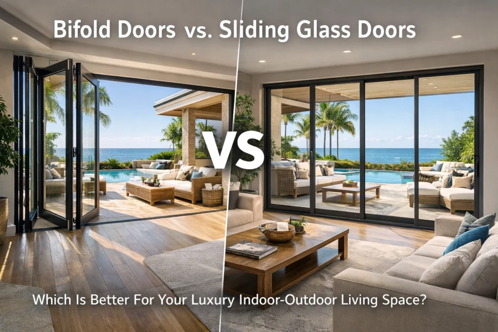 Bifold Doors vs. Sliding Glass Doors: Which Is Better For Your Luxury Indoor-Outdoor Living Space?