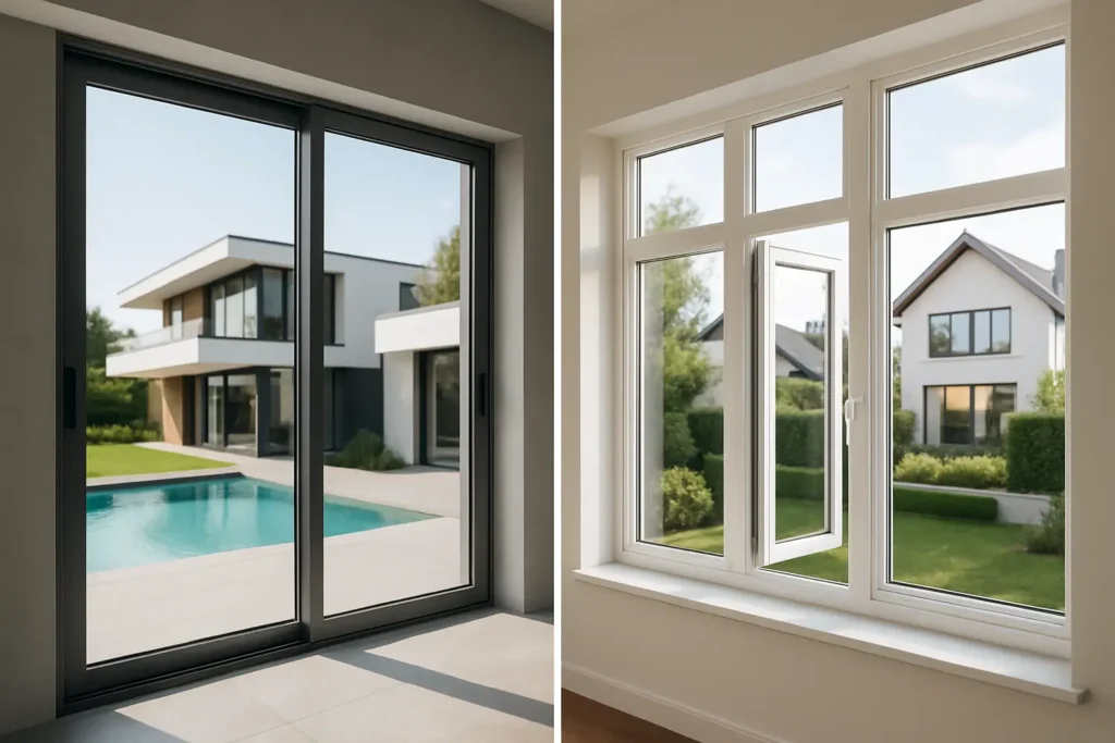 Aluminum vs Vinyl Windows for Luxury Homes
