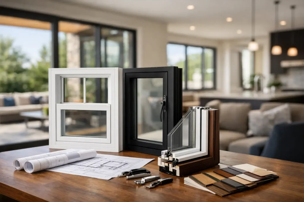 Custom Home Window Package Example