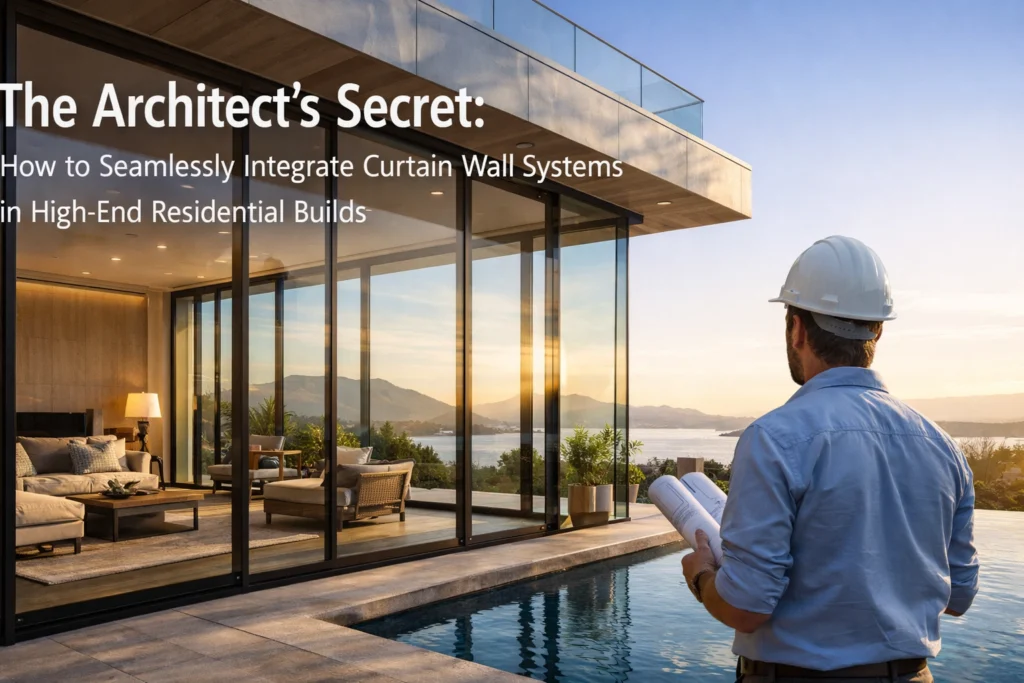 The Architect’s Secret: How to Seamlessly Integrate Curtain Wall Systems in High-End Residential Builds