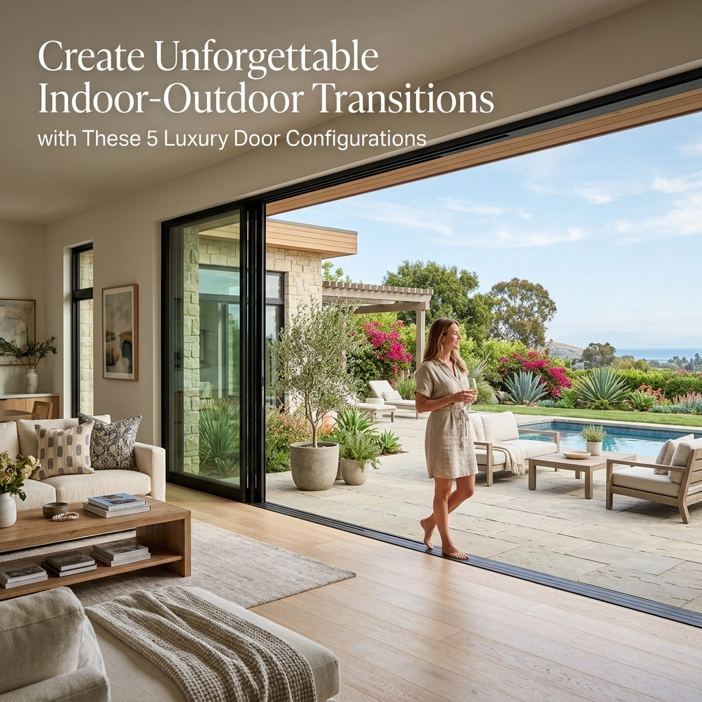 Create Unforgettable Indoor-Outdoor Transitions with These 5 Luxury Door Configurations