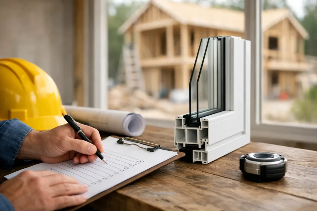 Builder Checklist for Window Submittals