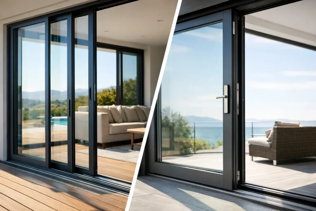 Multi Slide vs Lift Slide Doors