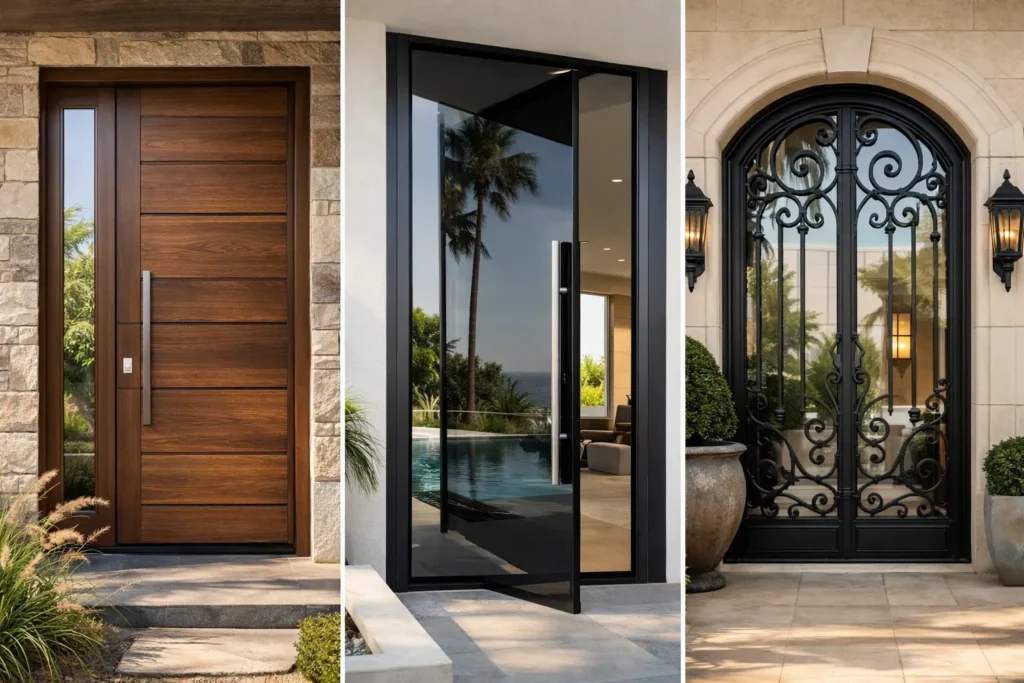 Guide to Luxury Exterior Door Materials