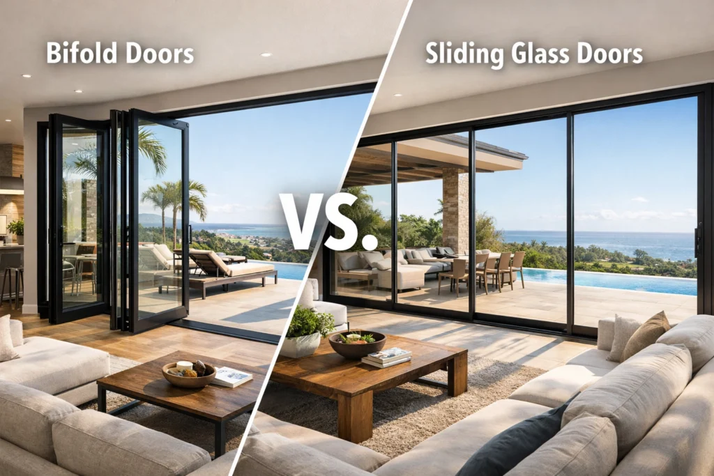 Bifold Doors vs. Sliding Glass Doors: Which Is Better For Your Luxury Indoor-Outdoor Living Space?