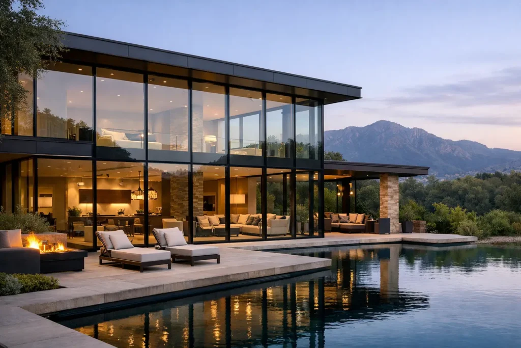How Curtain Walls Enhance Custom Homes