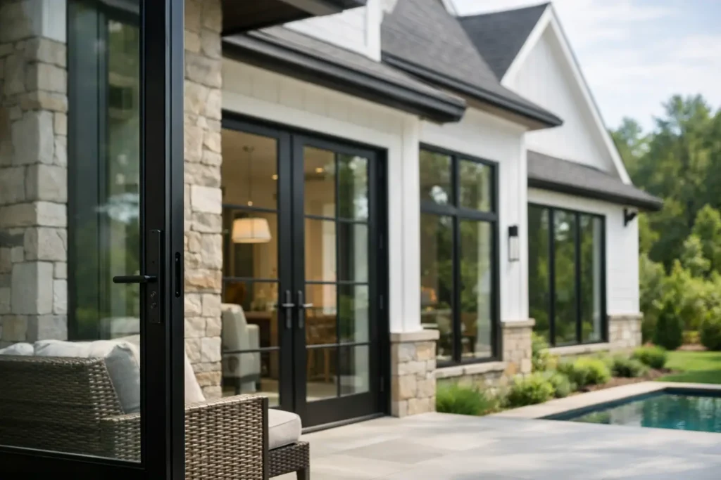 How to Coordinate Windows and Doors in a Custom Home