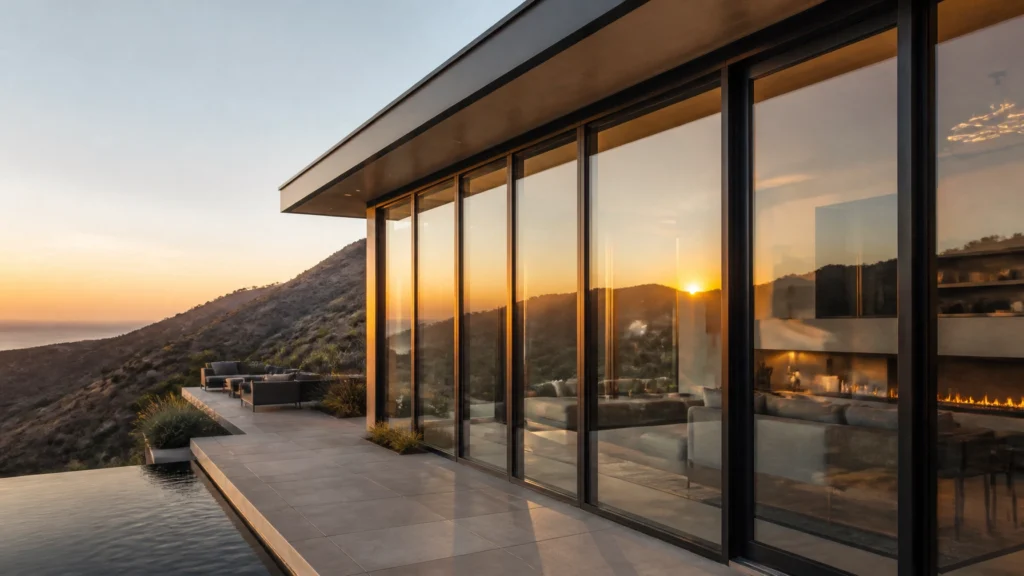 WUI-Compliant Luxury Windows: Merging Fire Safety with Architectural Excellence