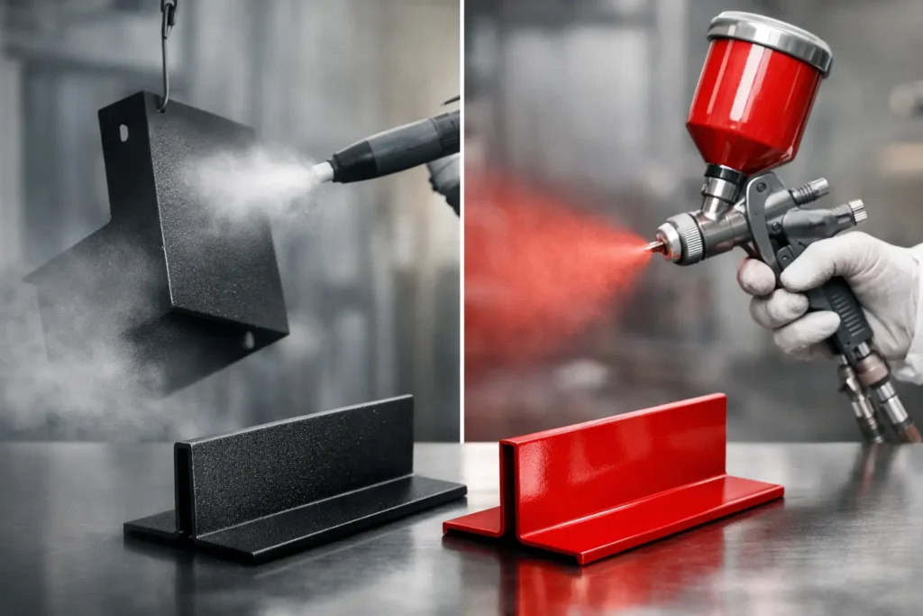 Powder Coating vs Paint Finish Explained