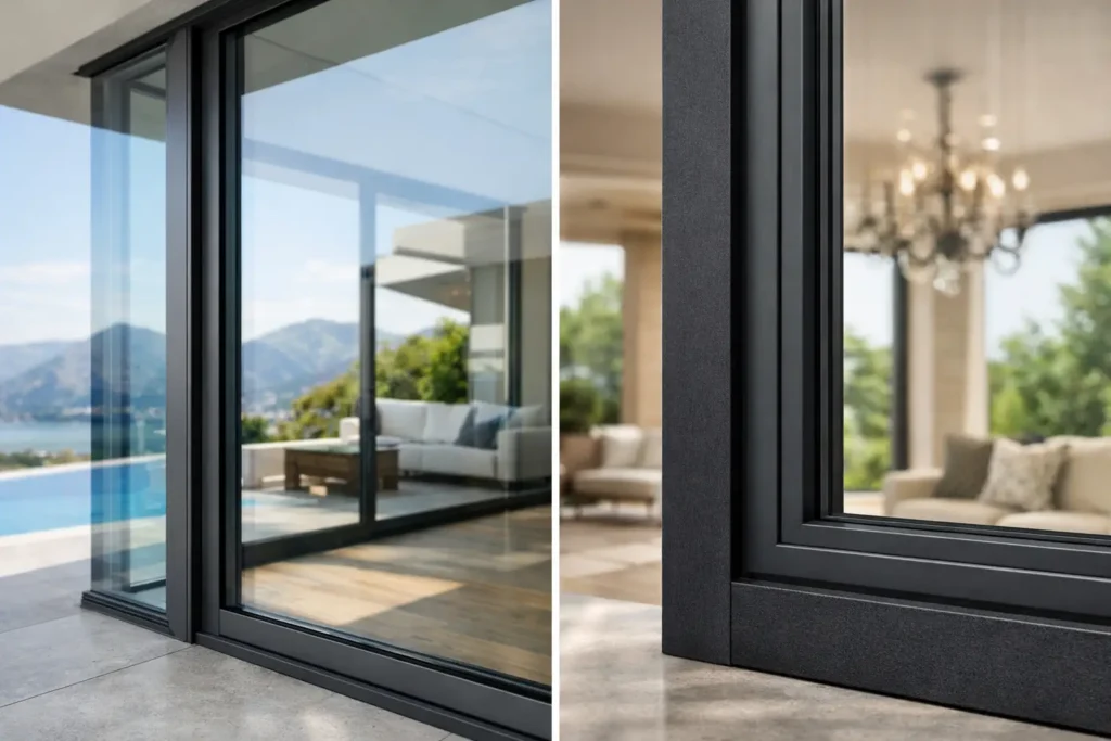 Aluminum Windows vs Fiberglass for Luxury Homes