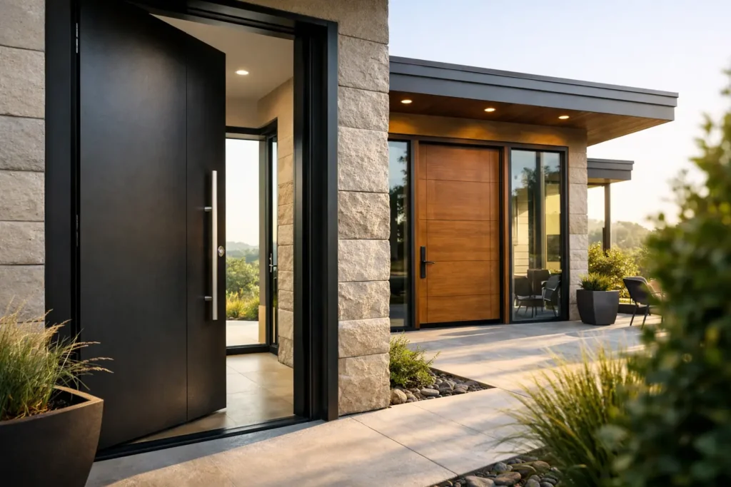Exterior Doors for High-Performance Custom Homes