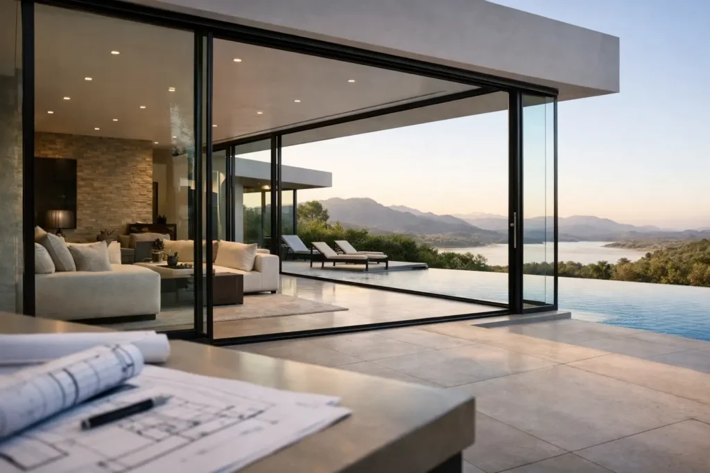 Guide to Oversized Glass Door Planning for Luxury Homes